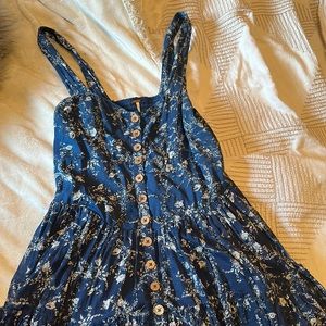 Free People blue dress